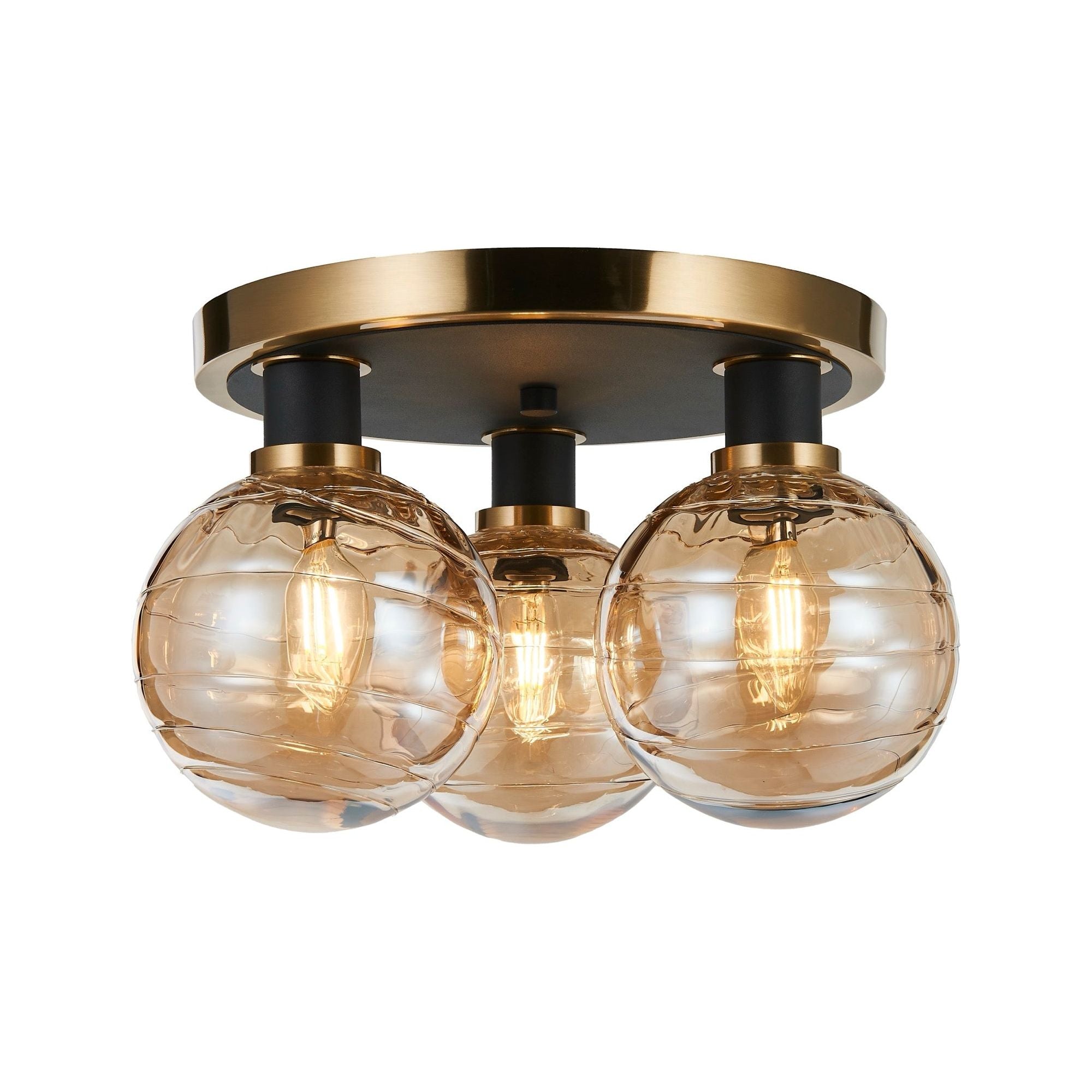 Gem 3-Light Semi-Flush Mount