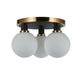 Gem 3-Light Semi-Flush Mount