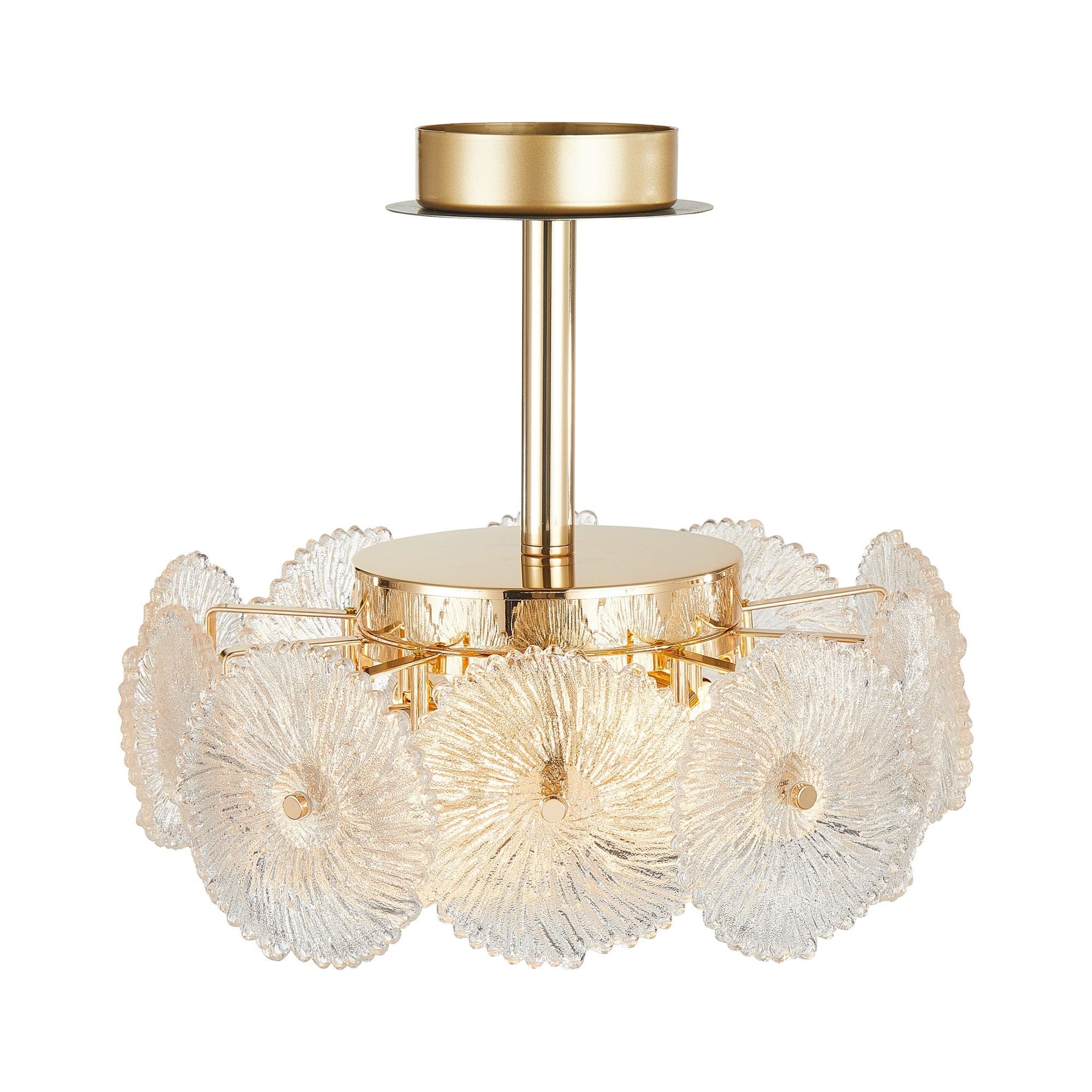 Bloom 6-Light Semi-Flush Mount