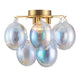 Globo 4-Light Semi-Flush Mount