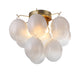 Globo 4-Light Semi-Flush Mount