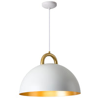 Pantheon 1-Light Pendant 19.5"