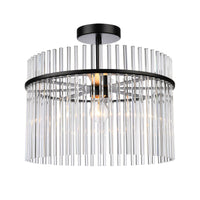 Ava 1-Light Semi Flush Mount