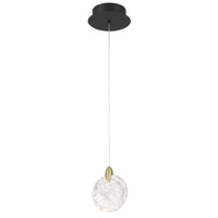 Snowflake 1-Light LED Pendant