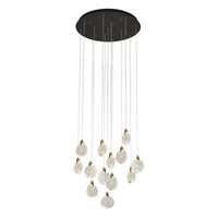 Snowflake 13-Light LED Chandelier