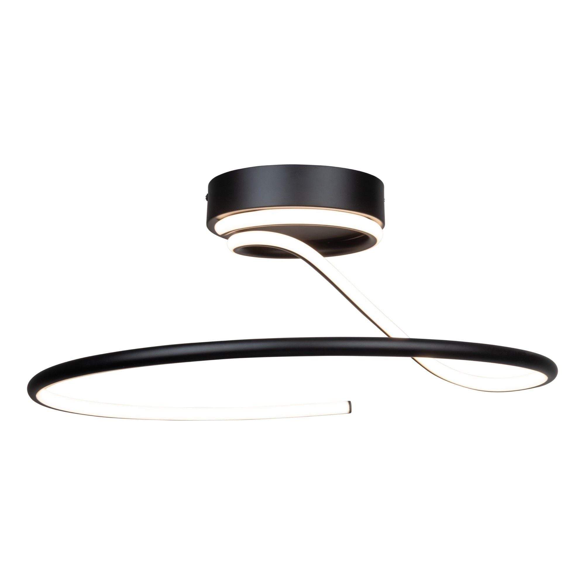 Halo Integrated LED Semi Flush Mount