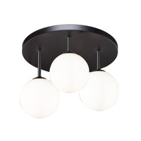 Comet 3-Light Semi Flush Mount