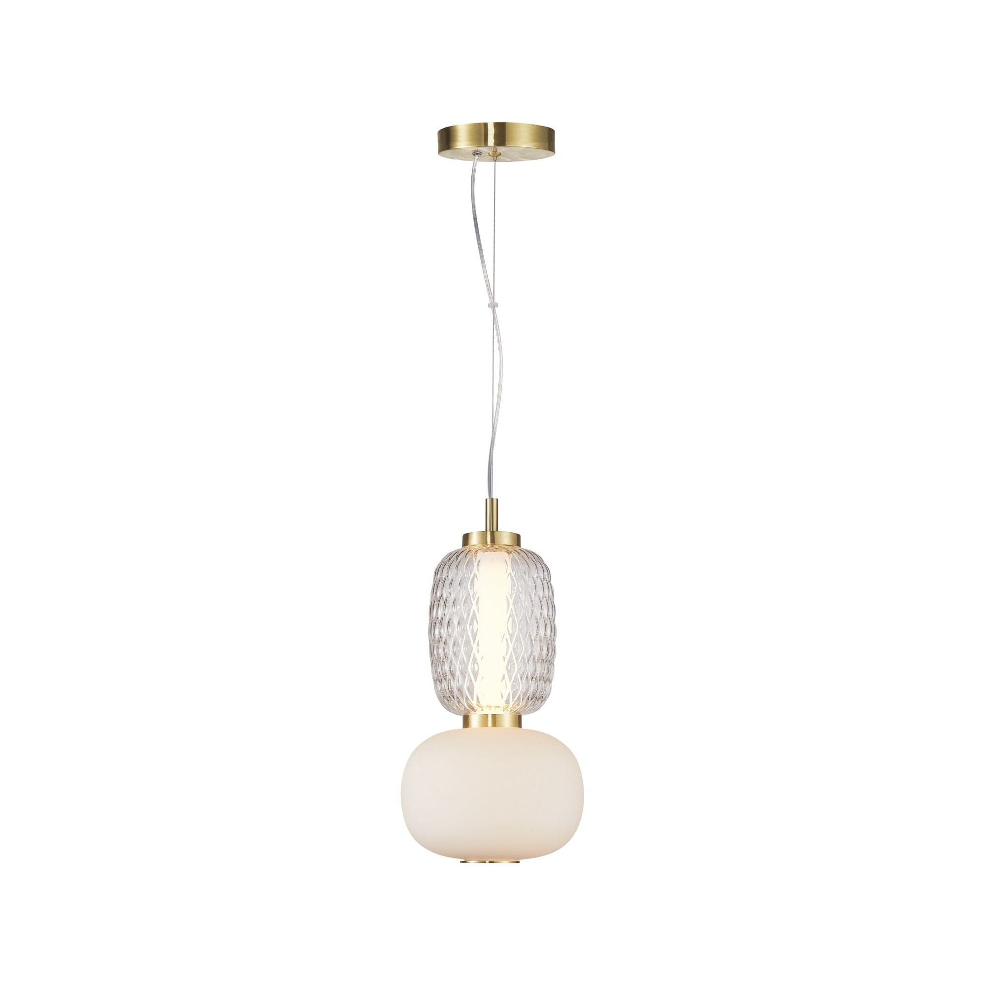 Cyra 1-Light Double Shade Pendant