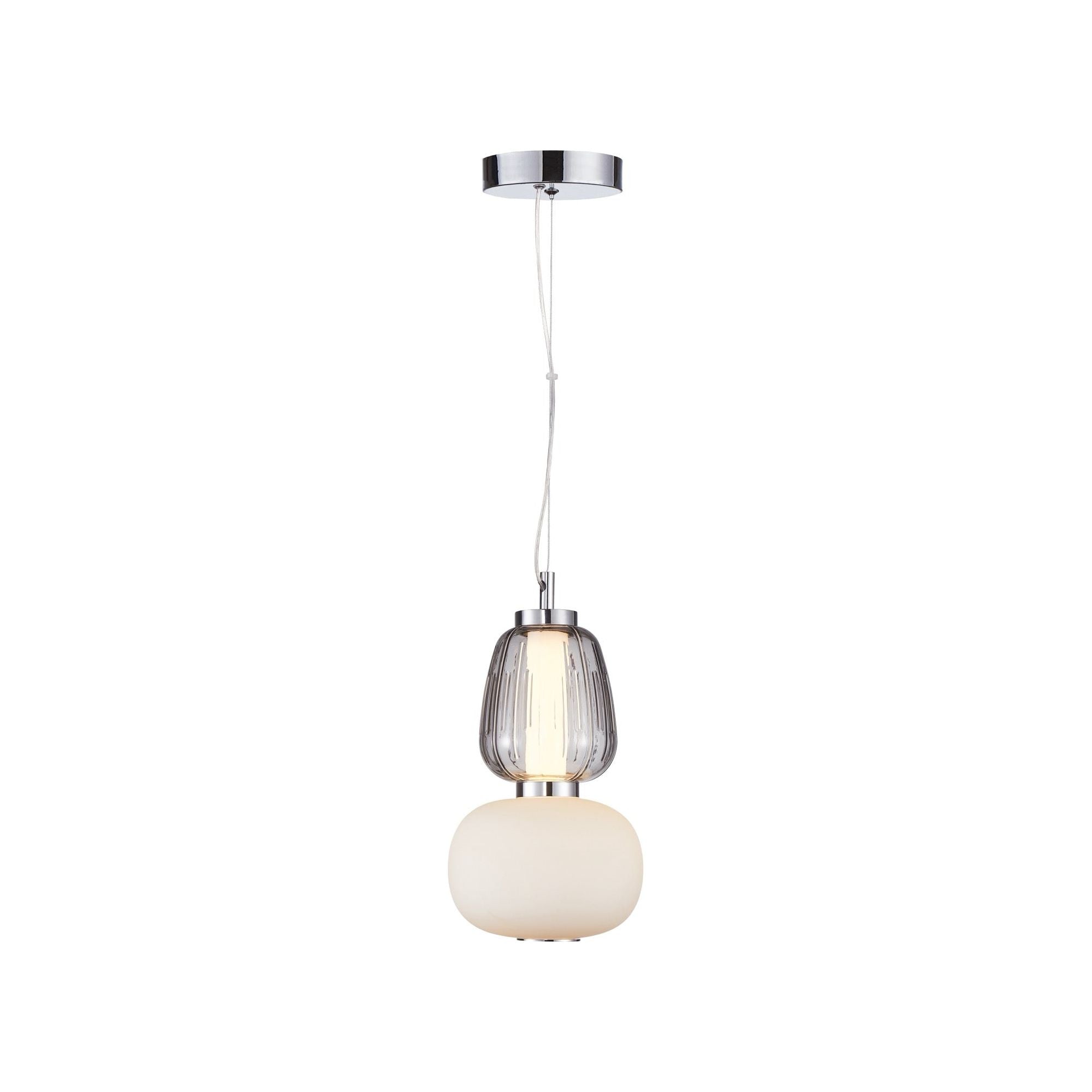 Cyra 1-Light Double Shade Pendant