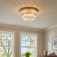 Stella Double Tier LED Flush Mount