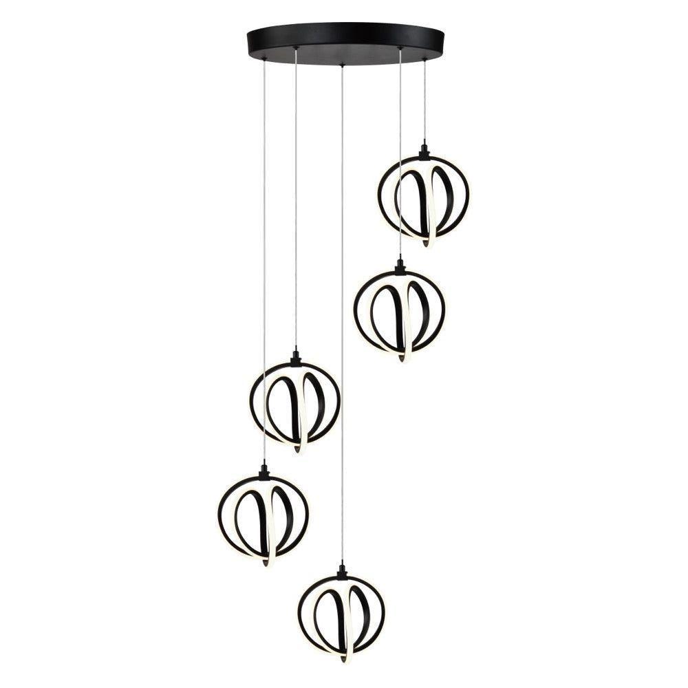 Artcraft Lighting - Rose 5-Light LED Chandelier - Lights Canada