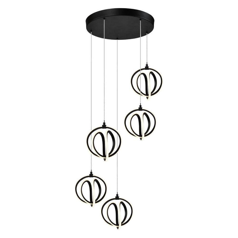 Artcraft Lighting - Rose 5-Light LED Chandelier - Lights Canada