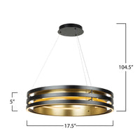 Toledo 1-Light 44.5" Chandelier