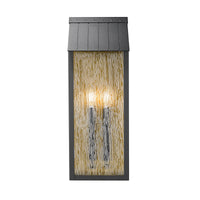 Point 2-Light 21.5" Outdoor Wall Sconce
