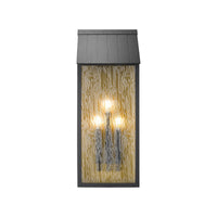 Point 2-Light 13.5" Outdoor Wall Sconce