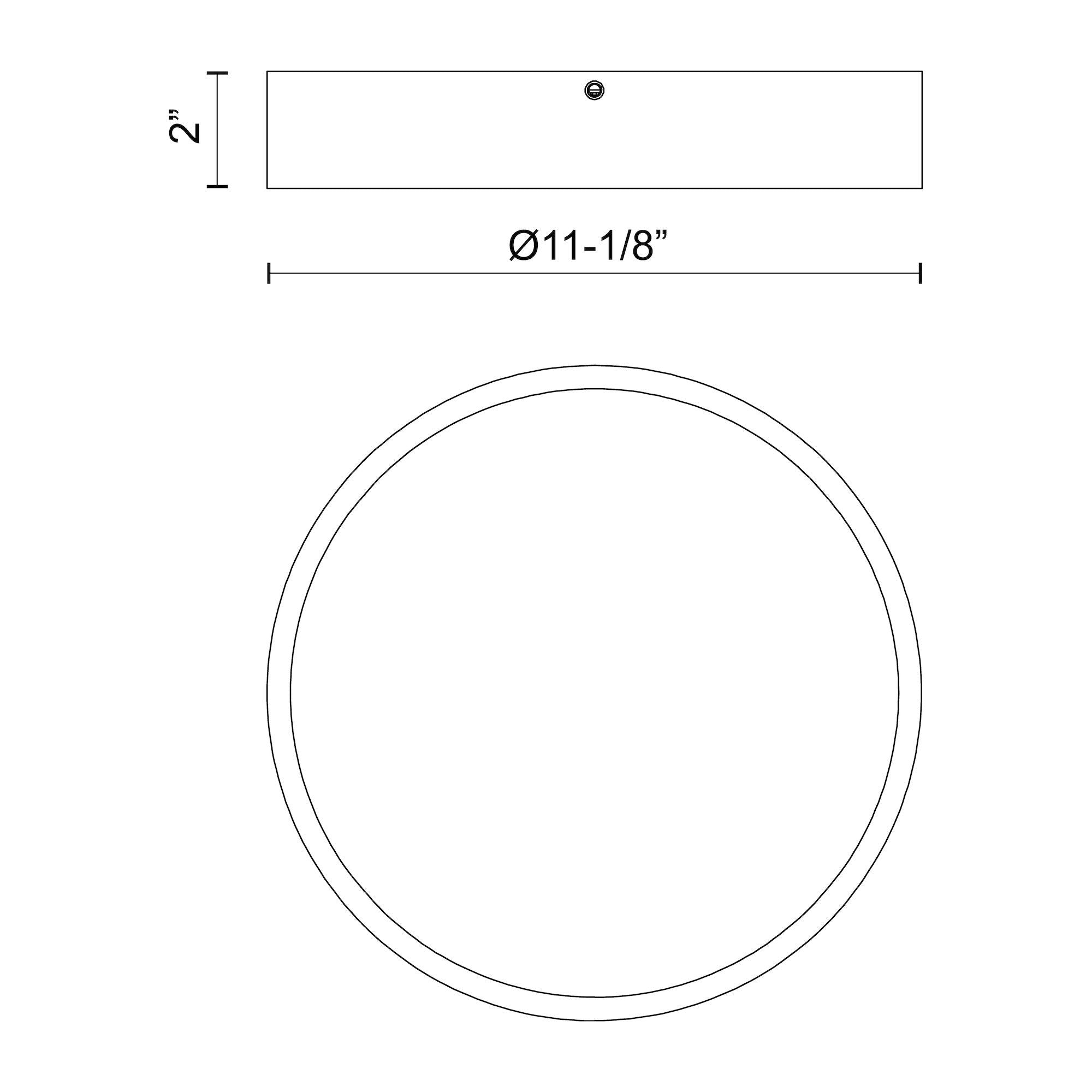 Adelaide 11" Flush Mount