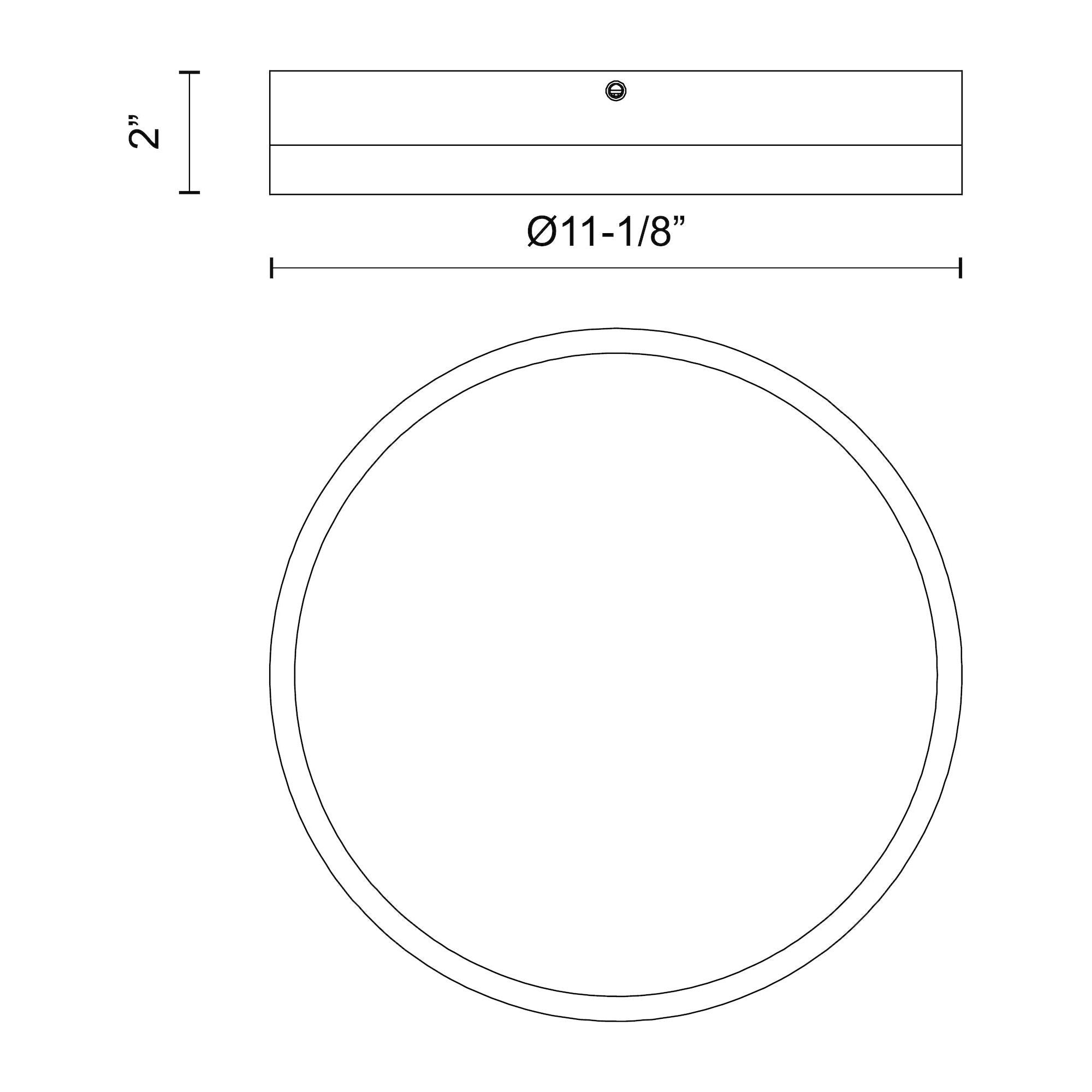 Adelaide 11" Flush Mount