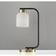 Textured Glass Desk Lamp