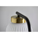 Textured Glass Desk Lamp