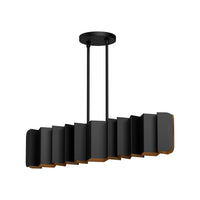 Akira 42" 6-Light Linear Pendant
