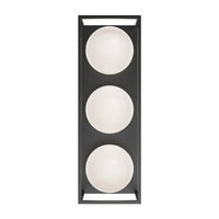 Amelia 19" 3-Light Exterior Wall Sconce