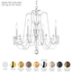 Esmery 4-Light Chandelier