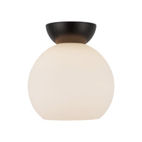Arcadia 8" 1-Light Semi Flush Mount