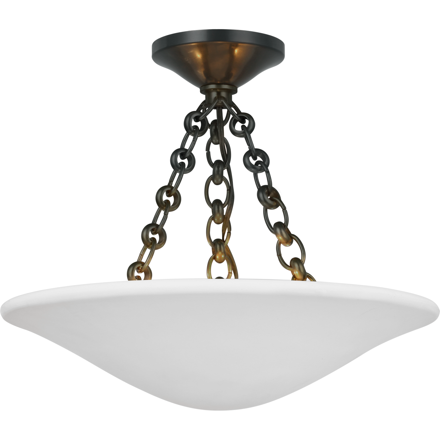 Mollino 16" Semi Flush Mount