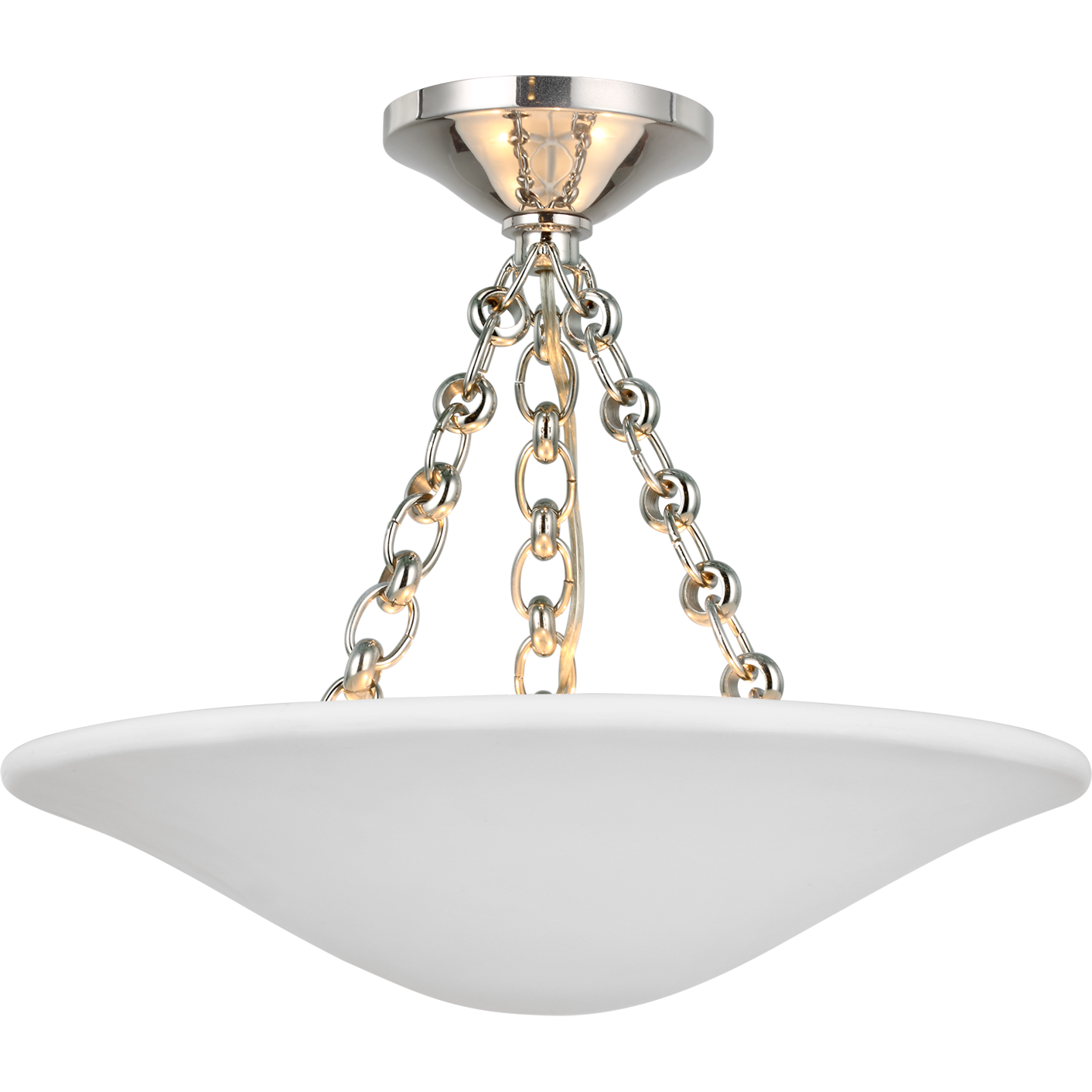 Mollino 16" Semi Flush Mount