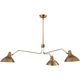 Charlton Large Triple Arm Chandelier