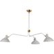 Charlton Large Triple Arm Chandelier