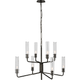 Casoria Medium Two-Tier Chandelier