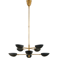 Graphic Large Two-Tier Chandelier