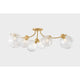 Astraia 6-Light Semi Flush