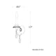 Helenia 1-Light Wall Sconce