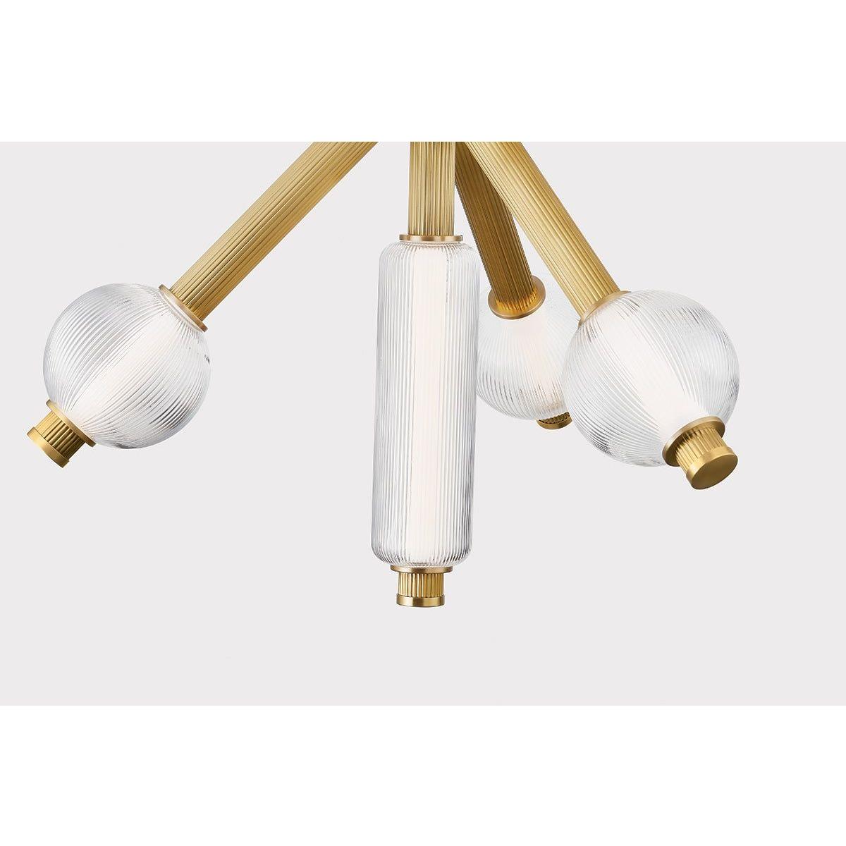 Atom 10-Light Chandelier