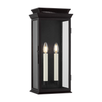 Louie Exterior Wall Sconce