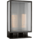 York 16" Double Box Sconce