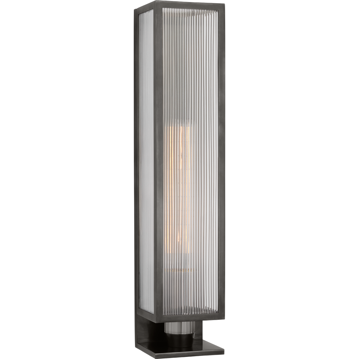 York 24" Single Box Outdoor Sconce