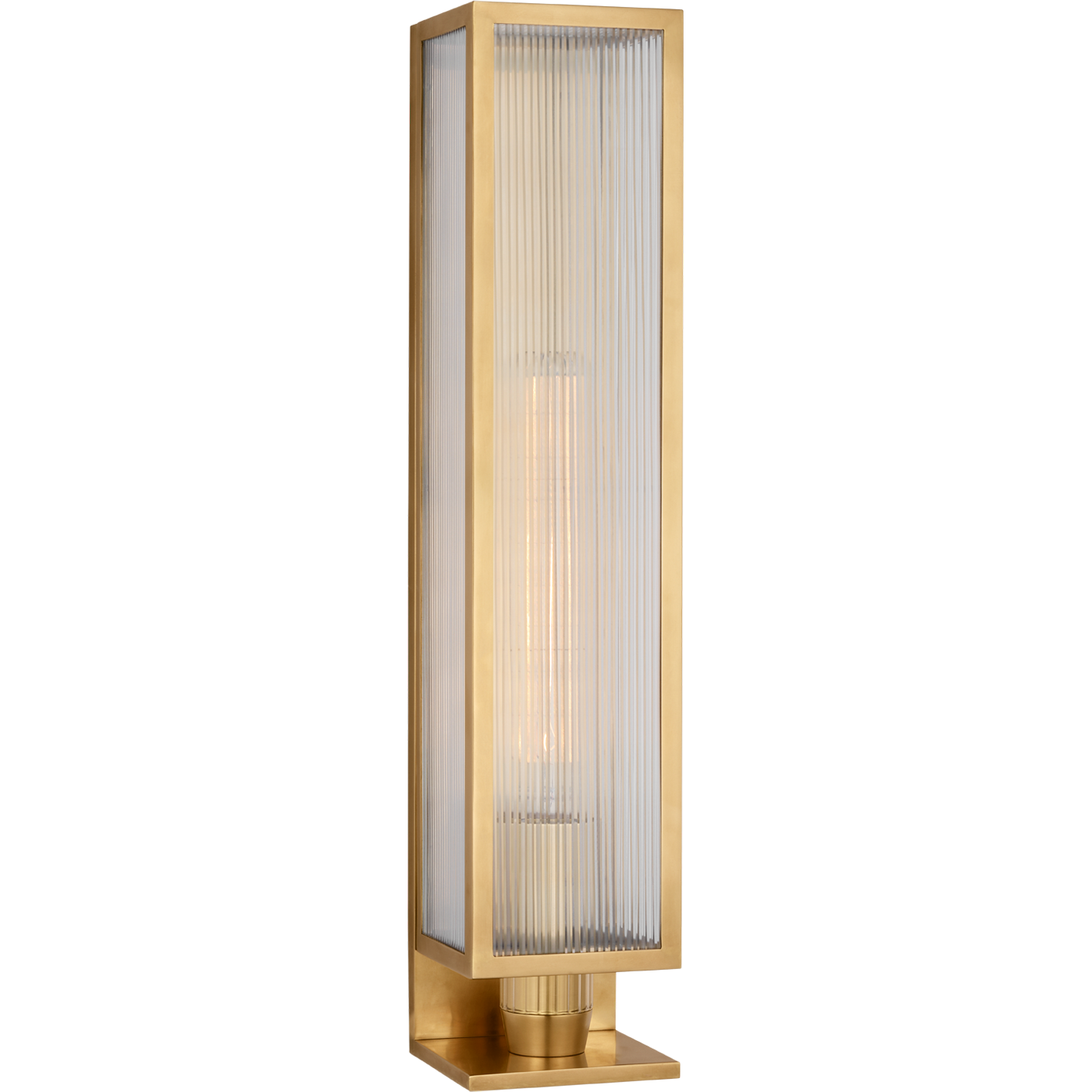 York 24" Single Box Outdoor Sconce