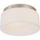 Halo 5.5" Solitaire Flush Mount