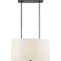 Perfect Pleat Oval Hanging Shade