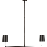 Go Lightly 54" Two Light Linear Chandelier