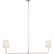 Go Lightly 54" Two Light Linear Chandelier