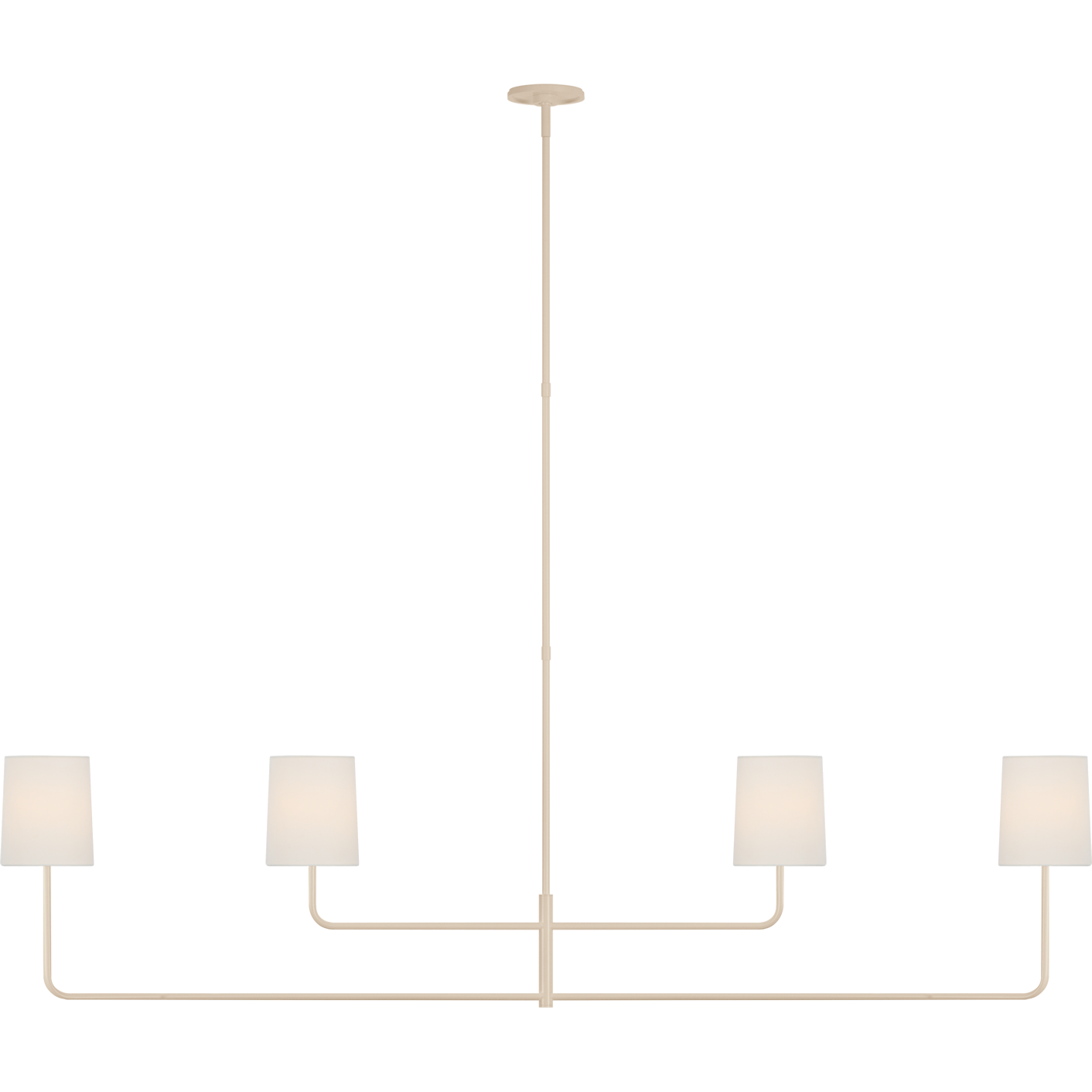 Go Lightly 70" Four Light Linear Chandelier