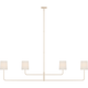 Go Lightly 70" Four Light Linear Chandelier