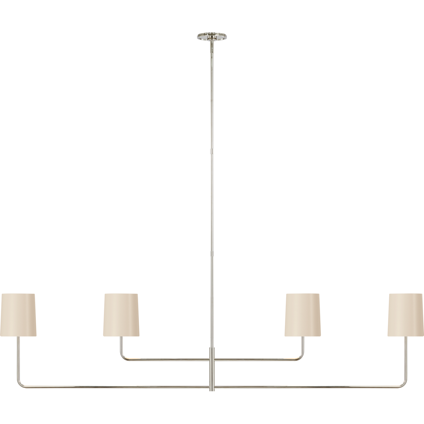 Go Lightly 70" Four Light Linear Chandelier