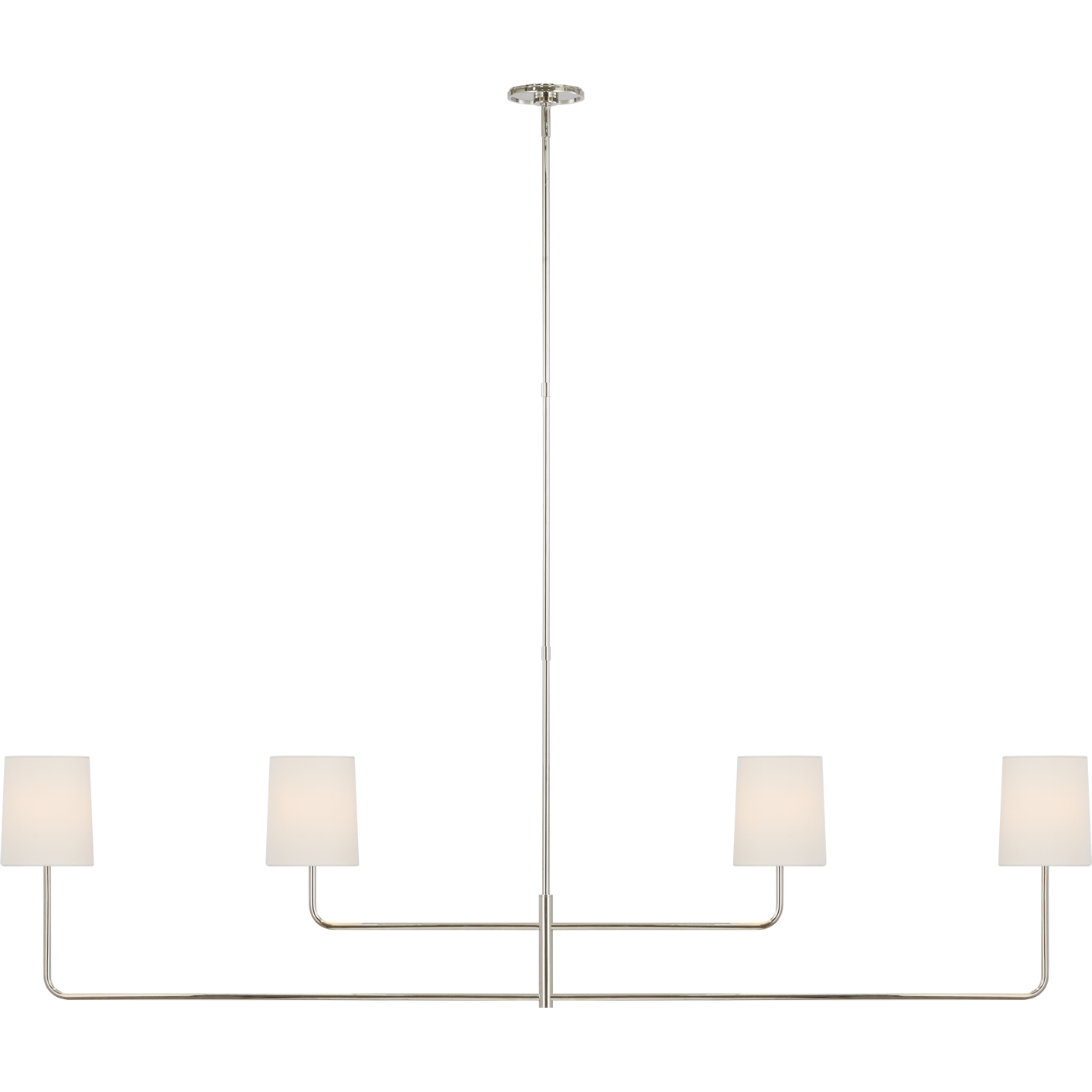 Go Lightly 70" Four Light Linear Chandelier