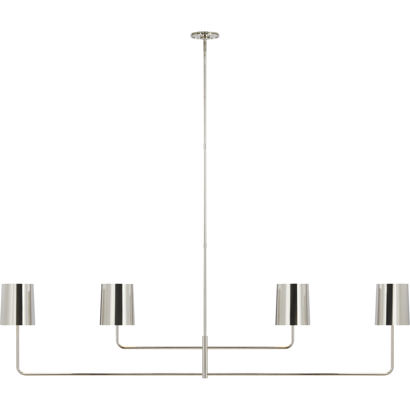 Go Lightly 70" Four Light Linear Chandelier