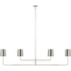 Go Lightly 70" Four Light Linear Chandelier